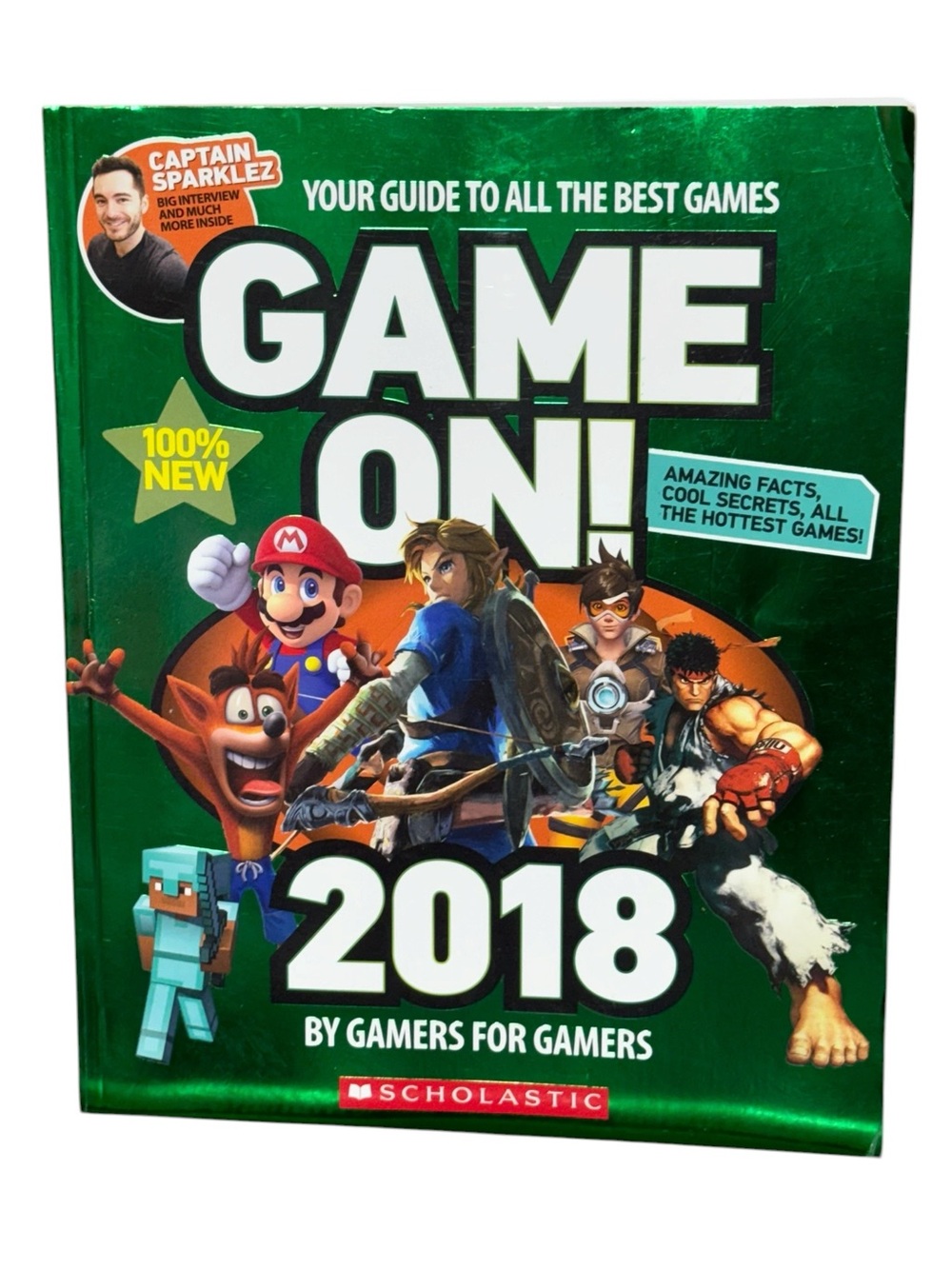Scholastic Game On! 2018 Guide Book - Green Cover